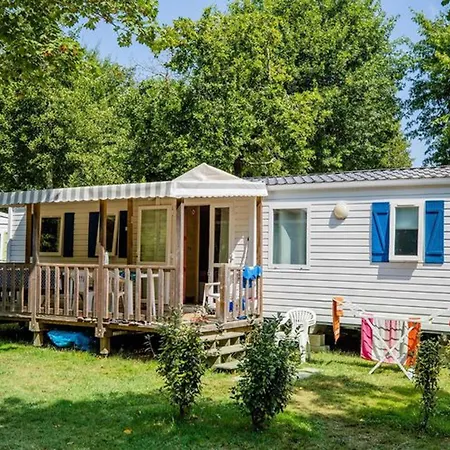 Mobil Avec Terrasse à - Api-1-52-682 Camping