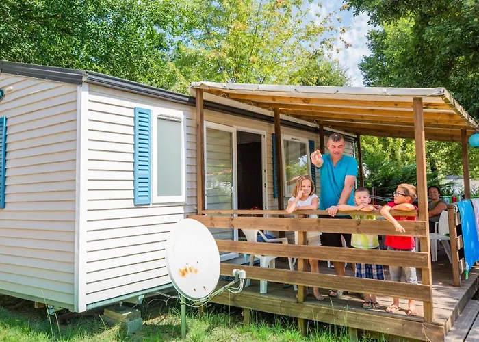 Mobil Avec Terrasse A - Api-1-52-682 Campingplads